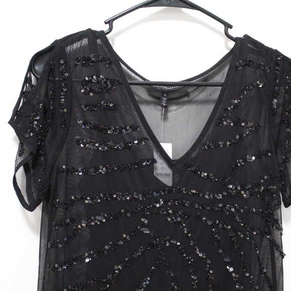 White House Black Market Embellished Tunic - Picture 3 of 8